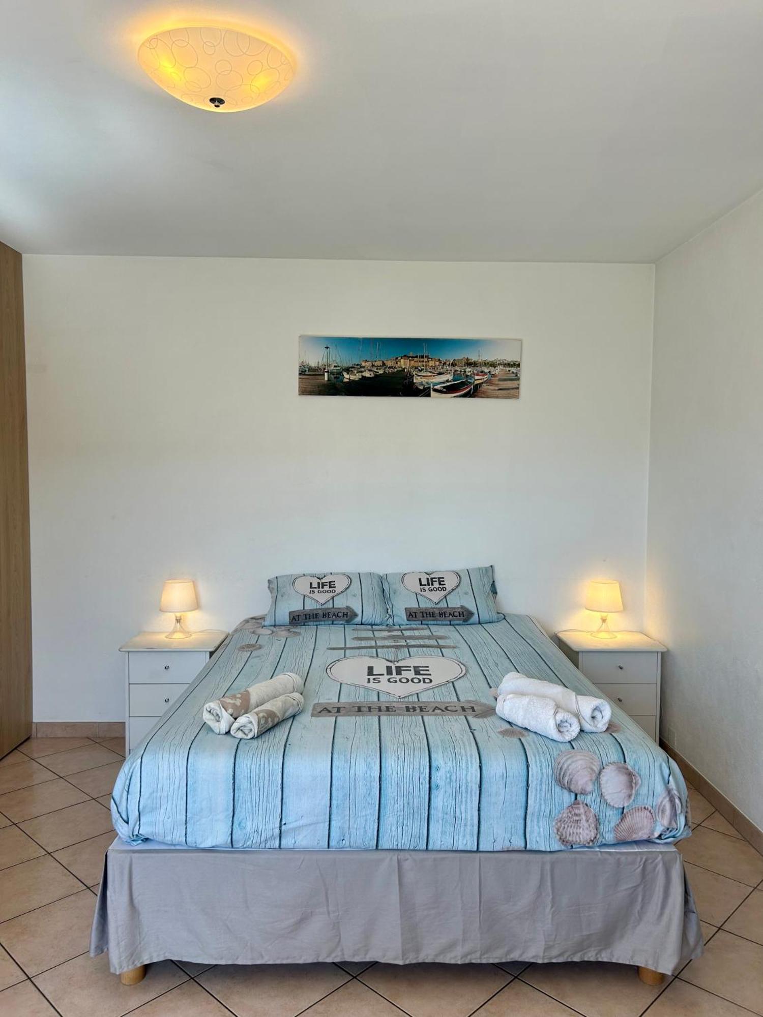 Les Ondes - Terrasse Rdc Villa Calme Parking Proche Plage 앙티브 외부 사진